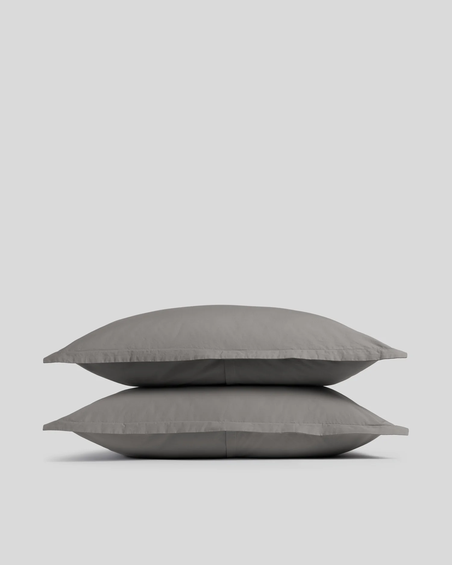 Brushed Cotton Sham Set (Pebble)