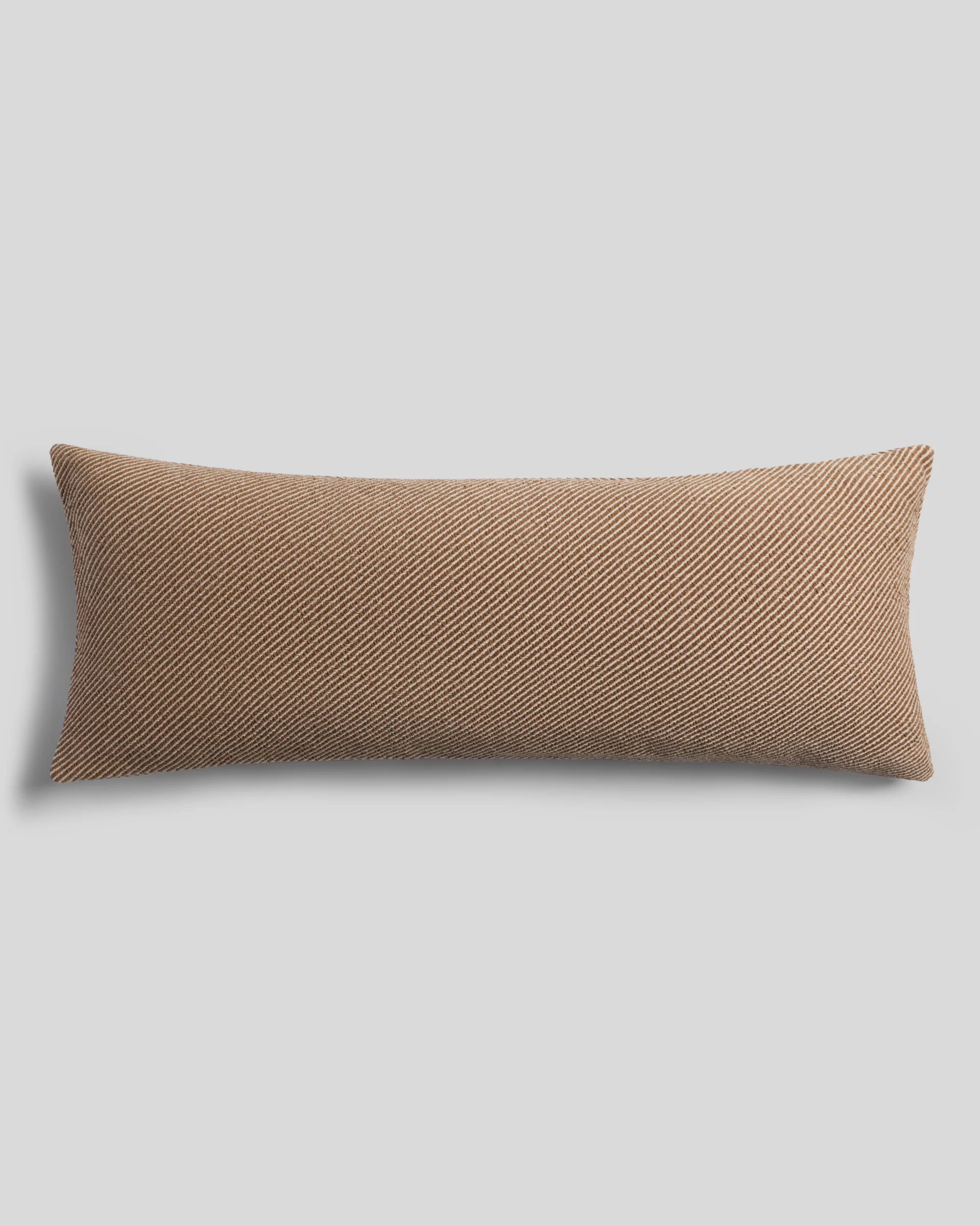 Chenille Twill Lumbar Pillow Cover - FINAL SALE (Natural)