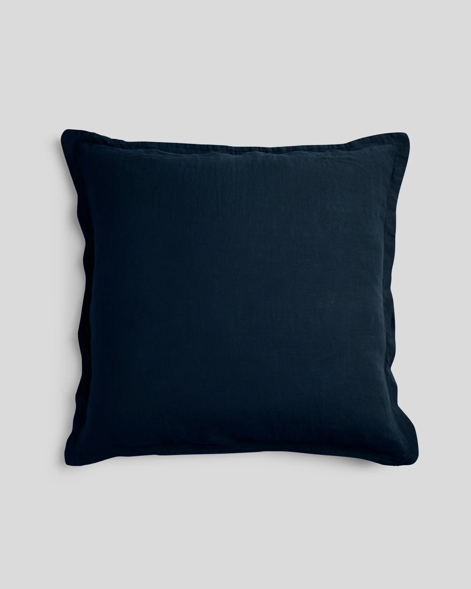 Linen Euro Sham (Ink)