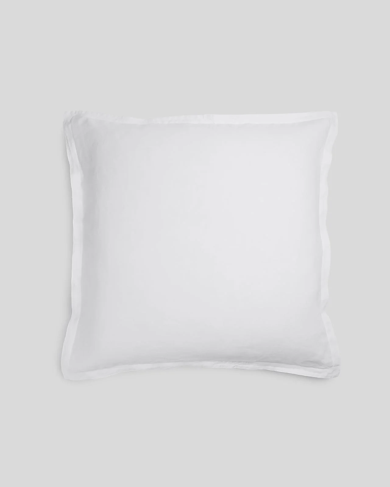 Linen Euro Sham (White)