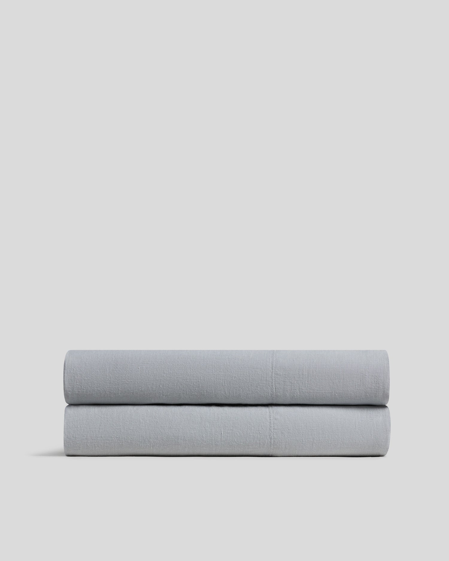 Linen Fitted Sheet (Sky)