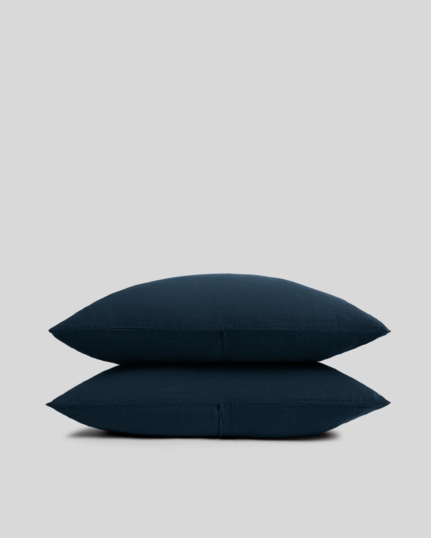Linen Pillowcase Set (Ink)