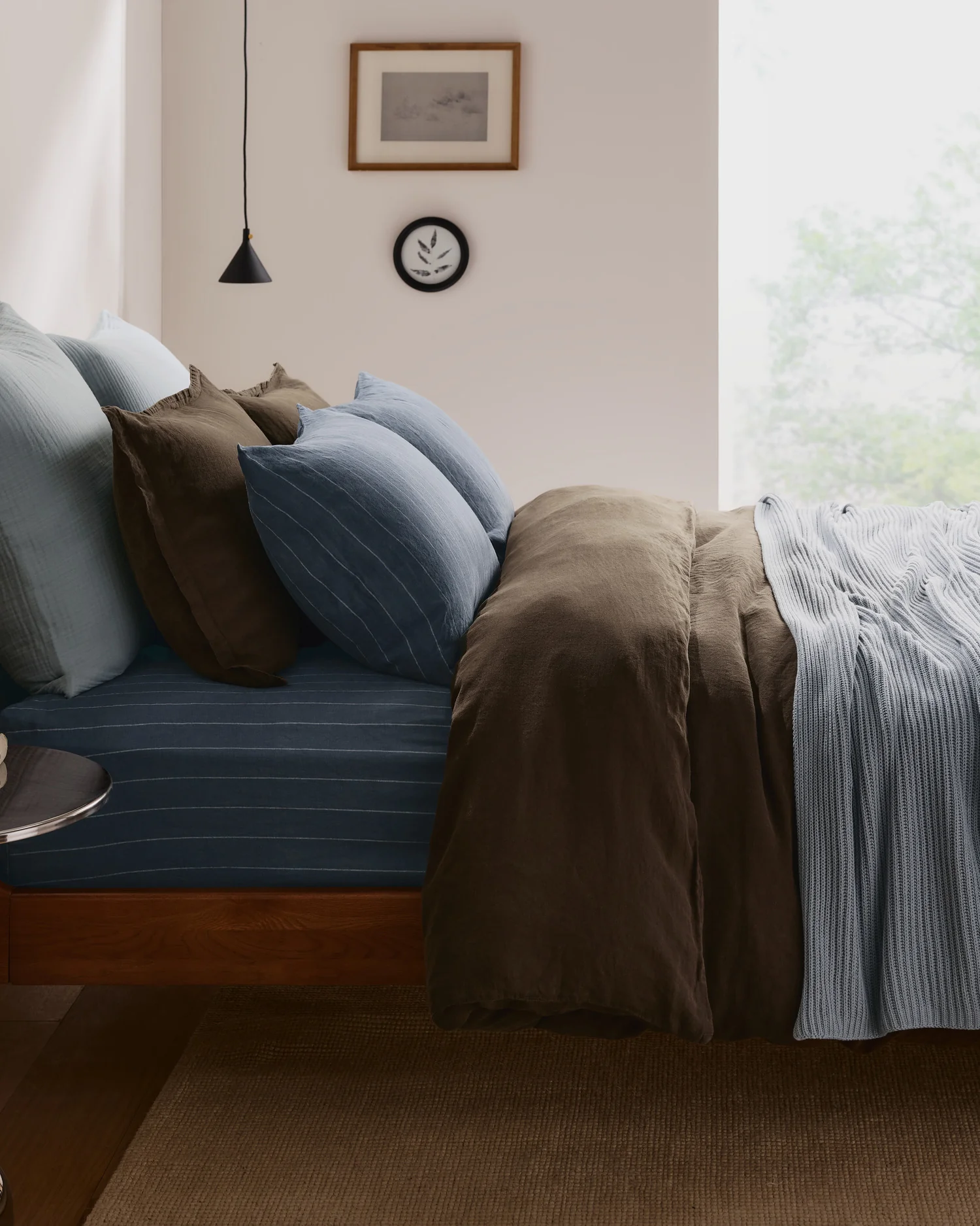 Organic Cloud Cotton Euro Sham (Sky) - Image 5