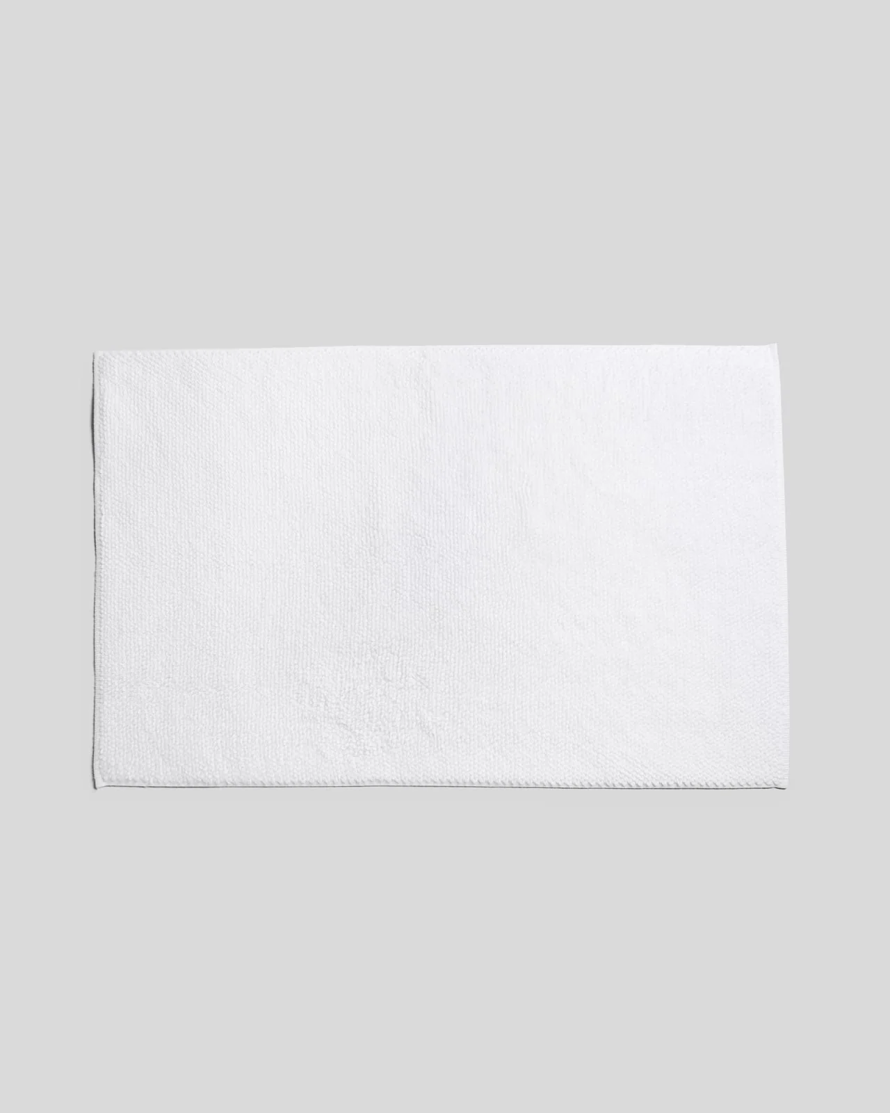 Looped Bath Rug (White)