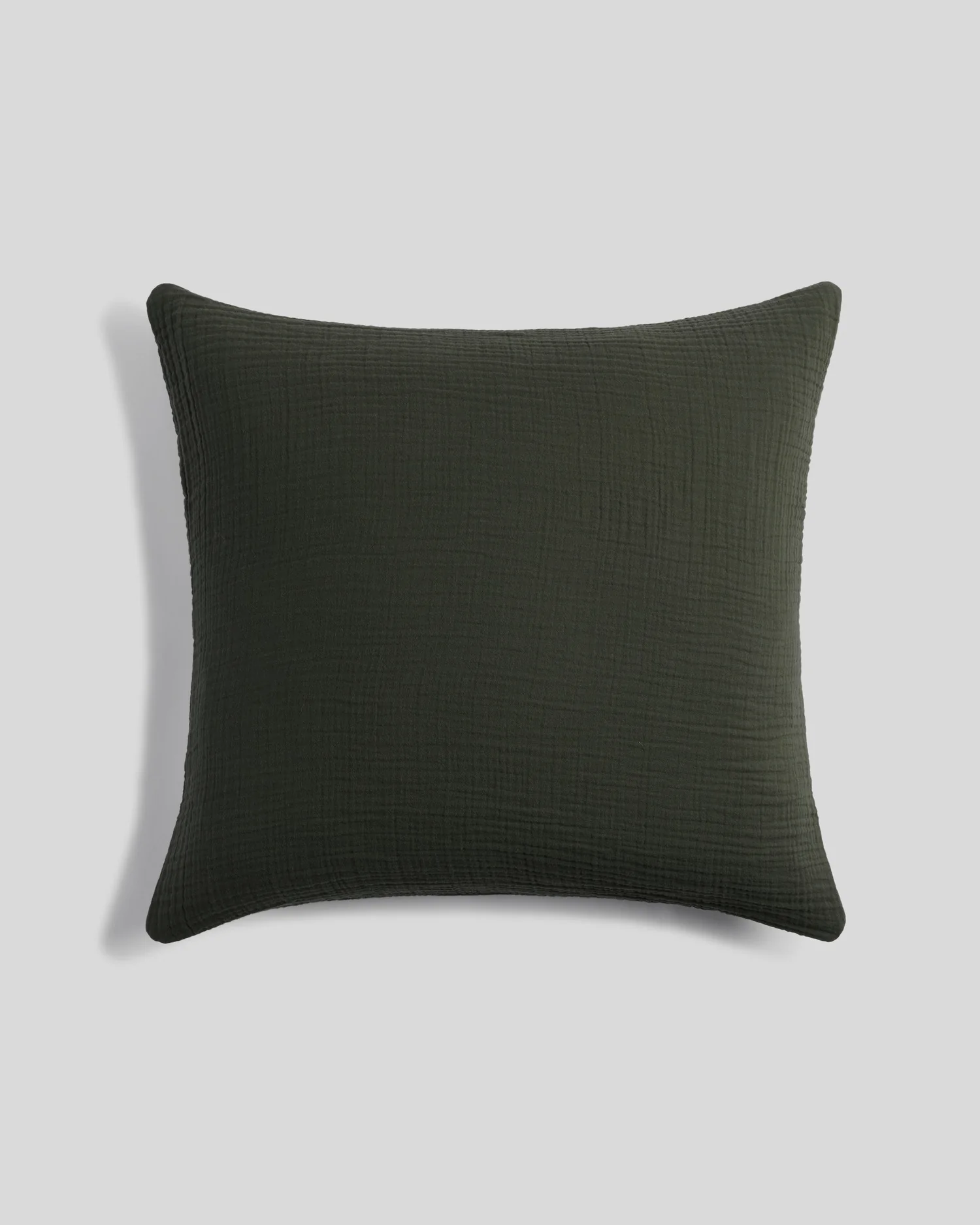 Organic Cloud Cotton Euro Sham (Evergreen)