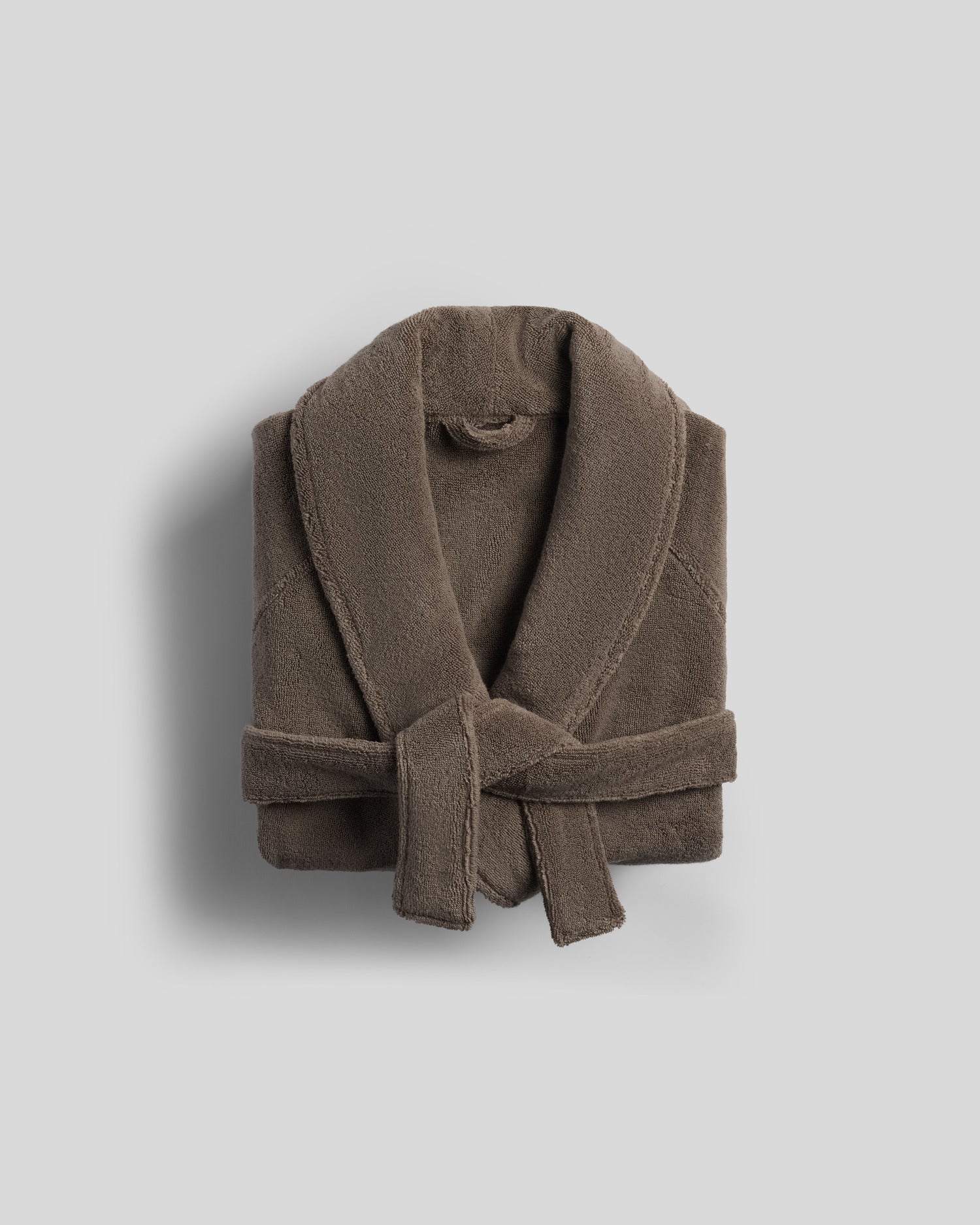 Classic Plush Robe (Warm Grey)