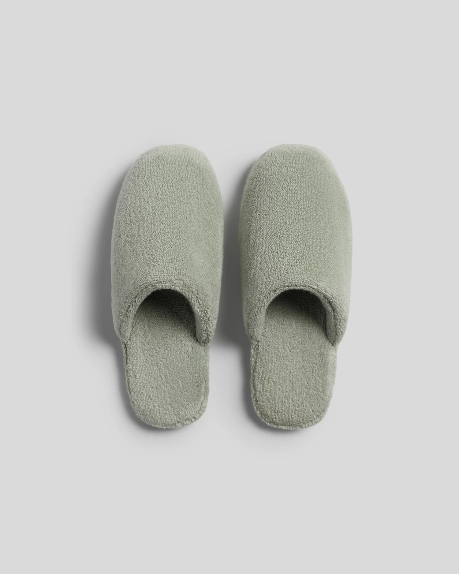 Classic Plush Slippers (Sage)