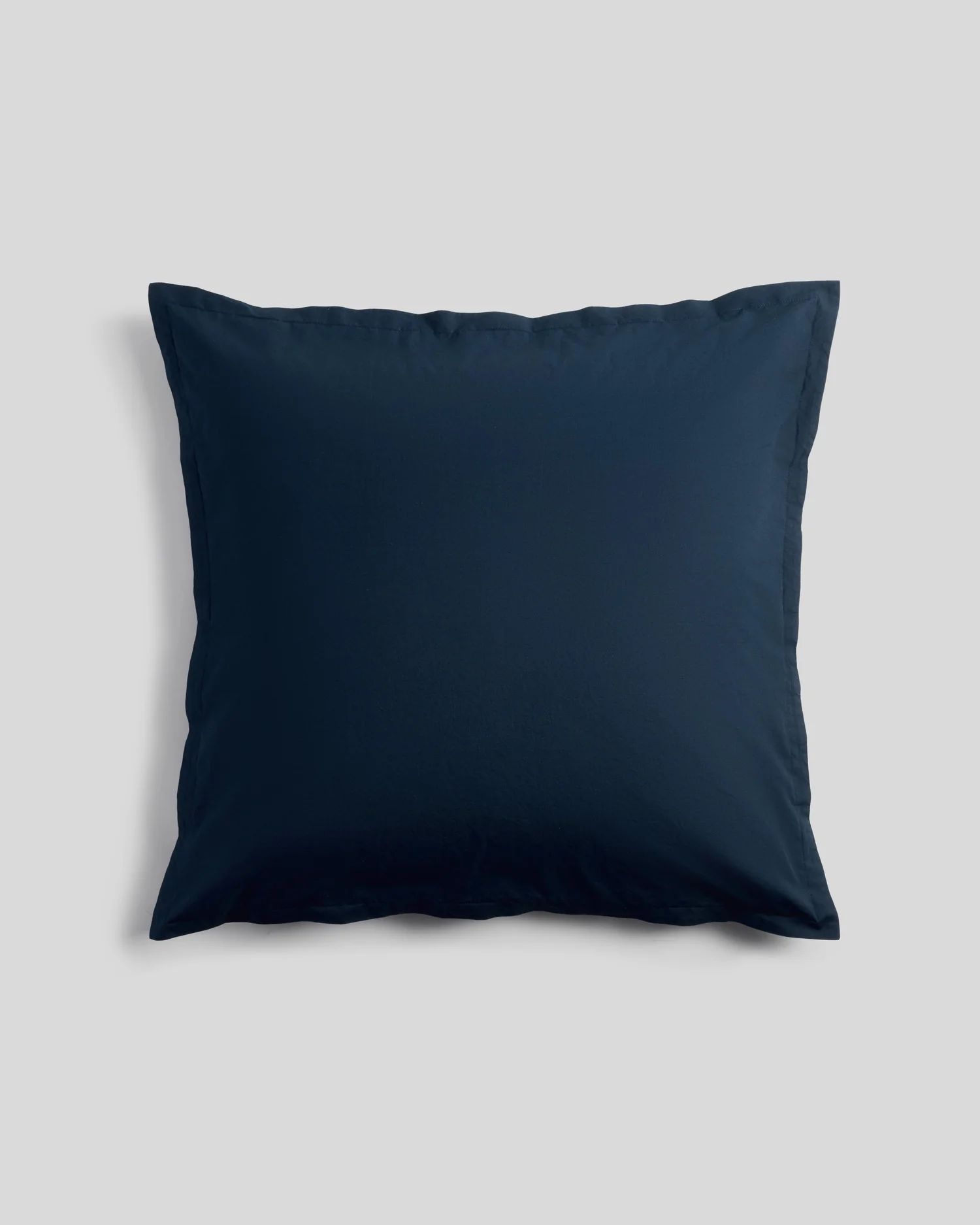 Percale Euro Sham (Ink)