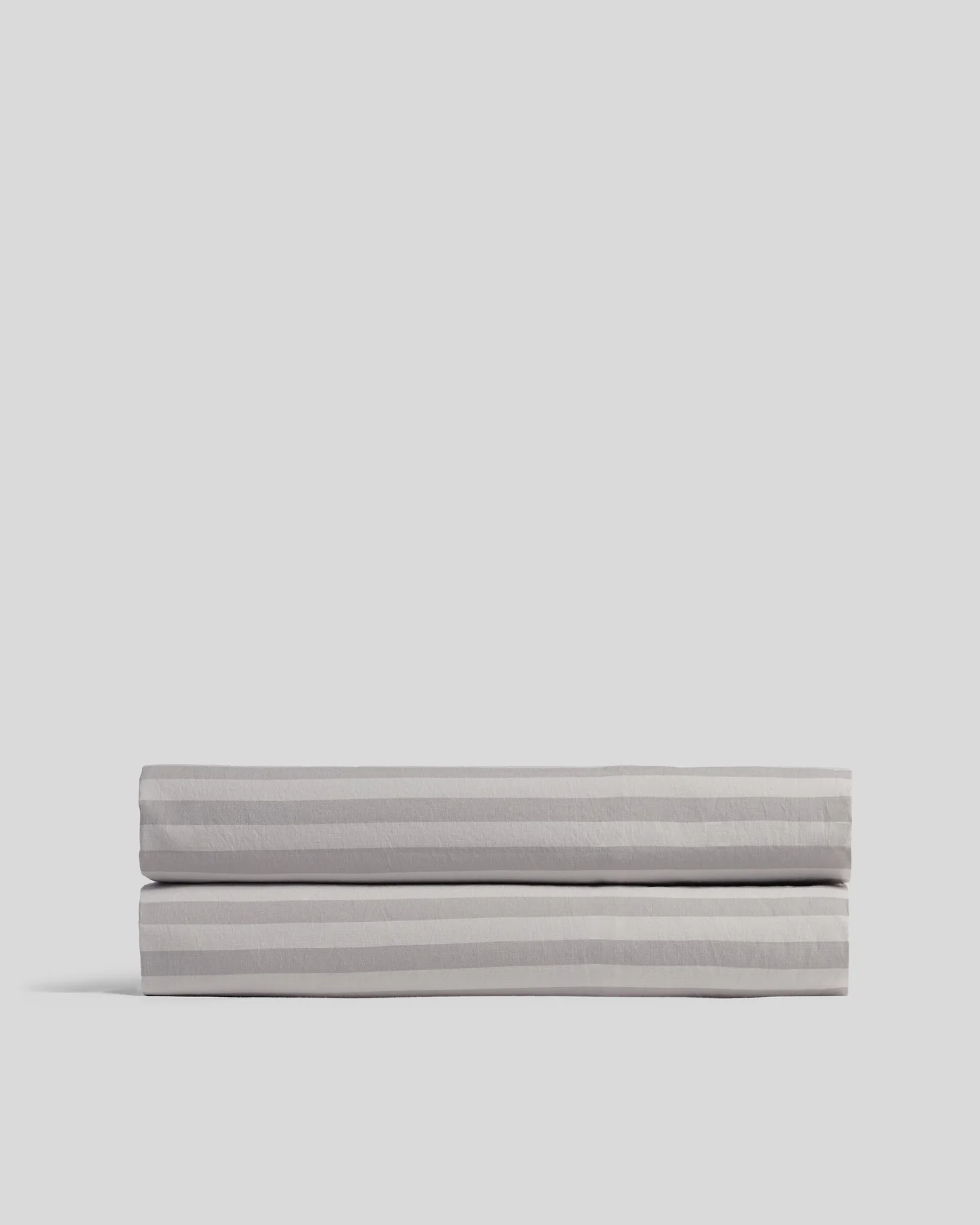 Percale Fitted Sheet (Pebble Stripe)