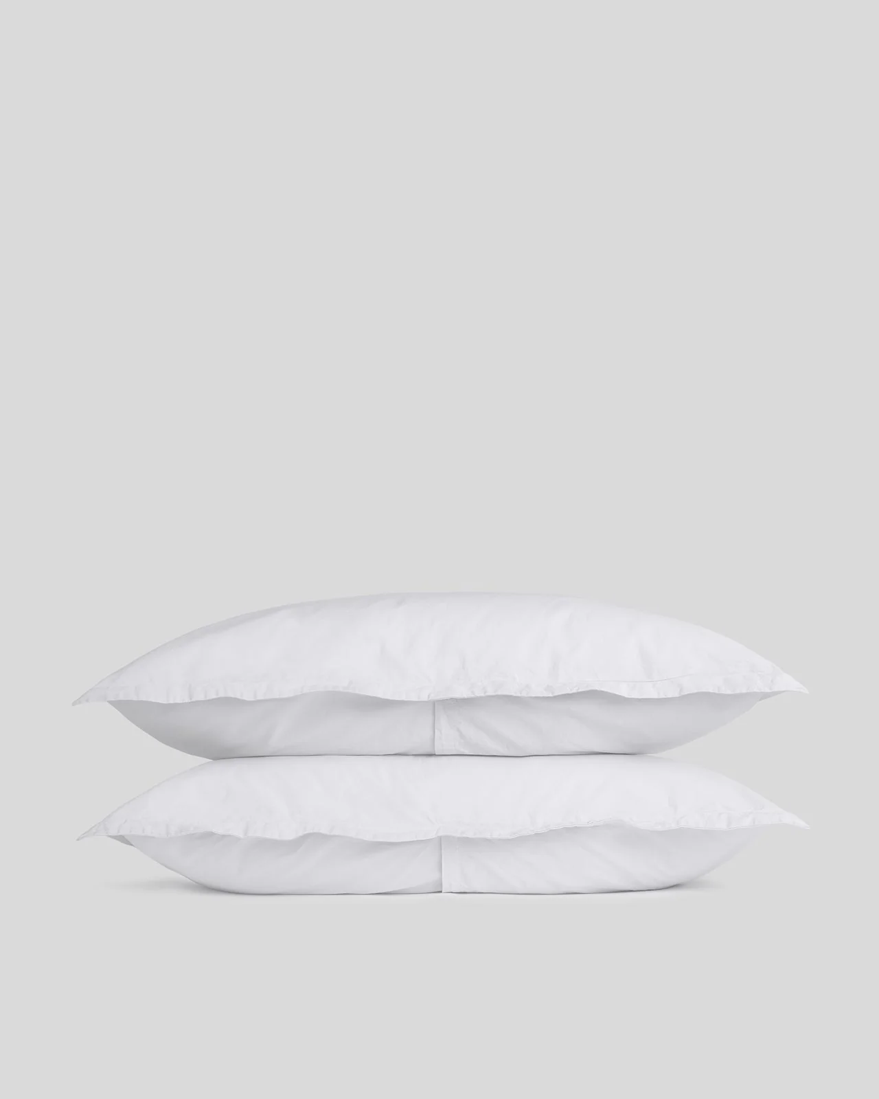 Percale Sham Set (White)