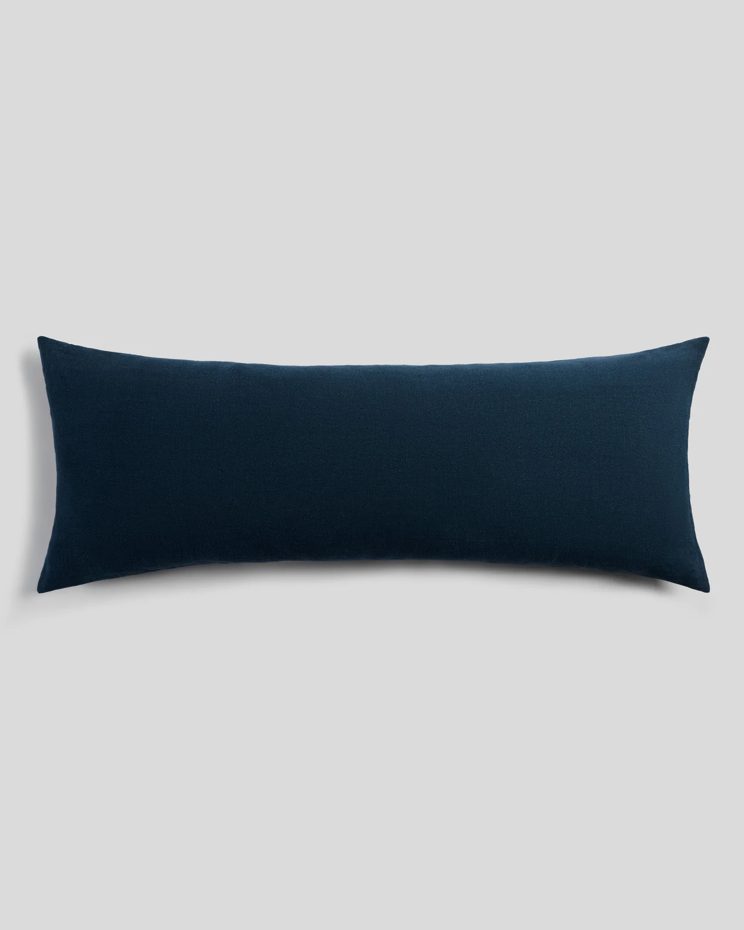 Vintage Linen Body Pillow Cover (Ink)
