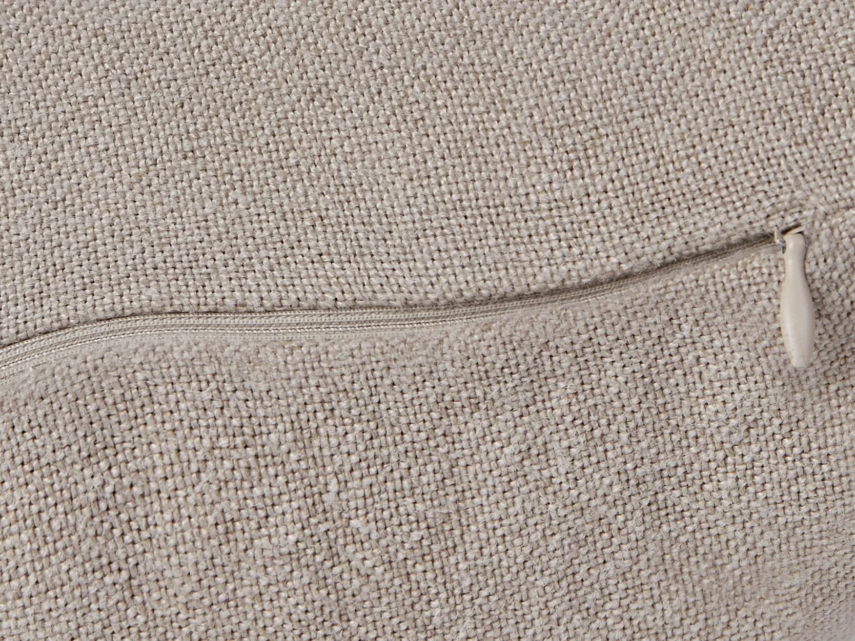 Vintage Linen Body Pillow Cover (Natural) - Image 3
