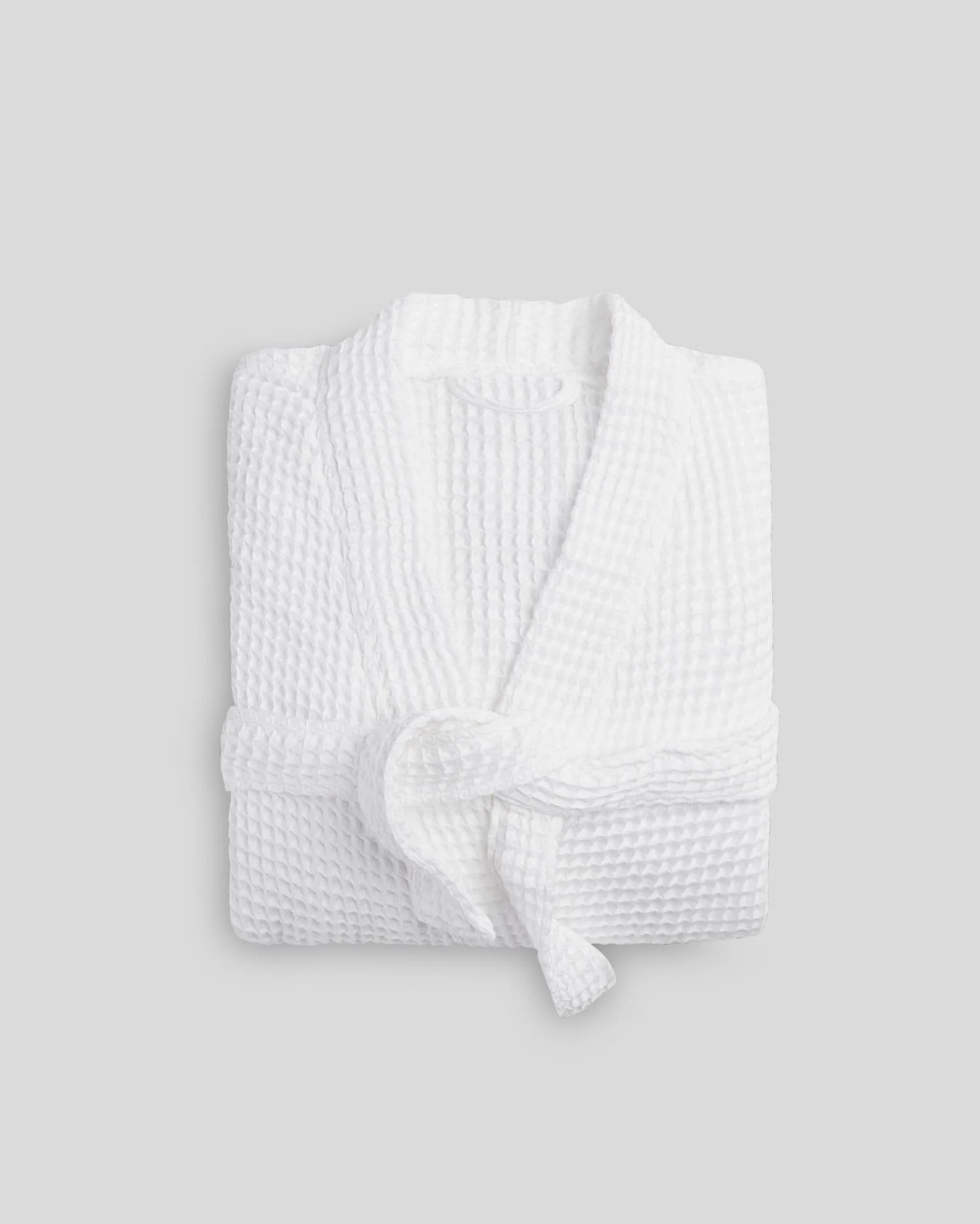Waffle Robe (White)